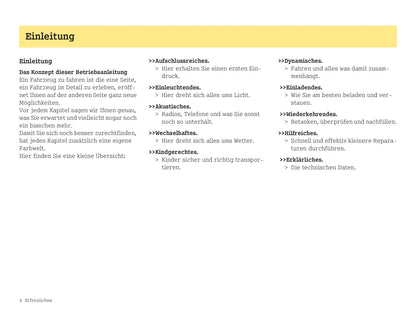 2003-2006 Smart Forfour Bedienungsanleitung | Deutsch
