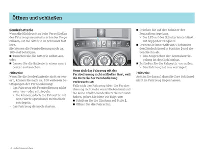 2003-2006 Smart Forfour Bedienungsanleitung | Deutsch