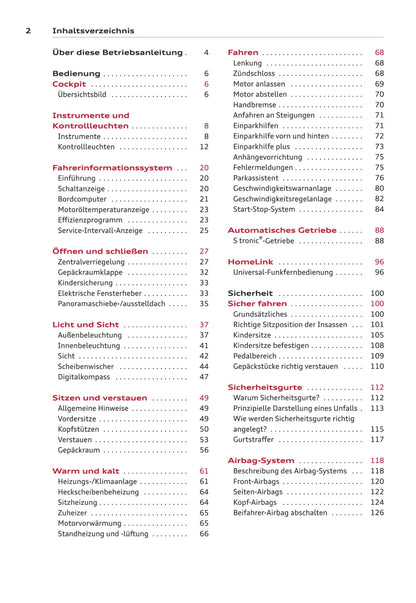 2008-2011 Audi A3 Sportback Owner's Manual | German