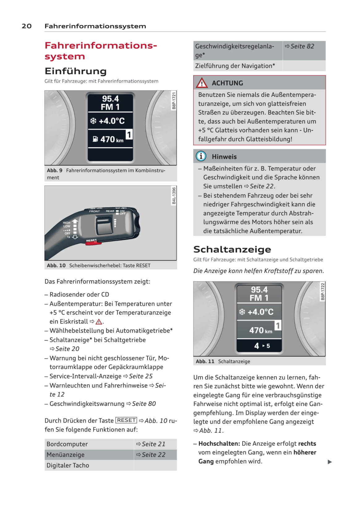 2008-2011 Audi A3 Sportback Owner's Manual | German