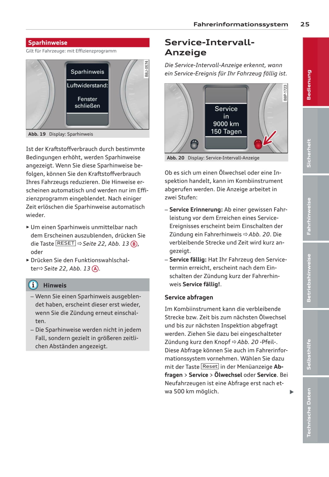 2008-2011 Audi A3 Sportback Owner's Manual | German