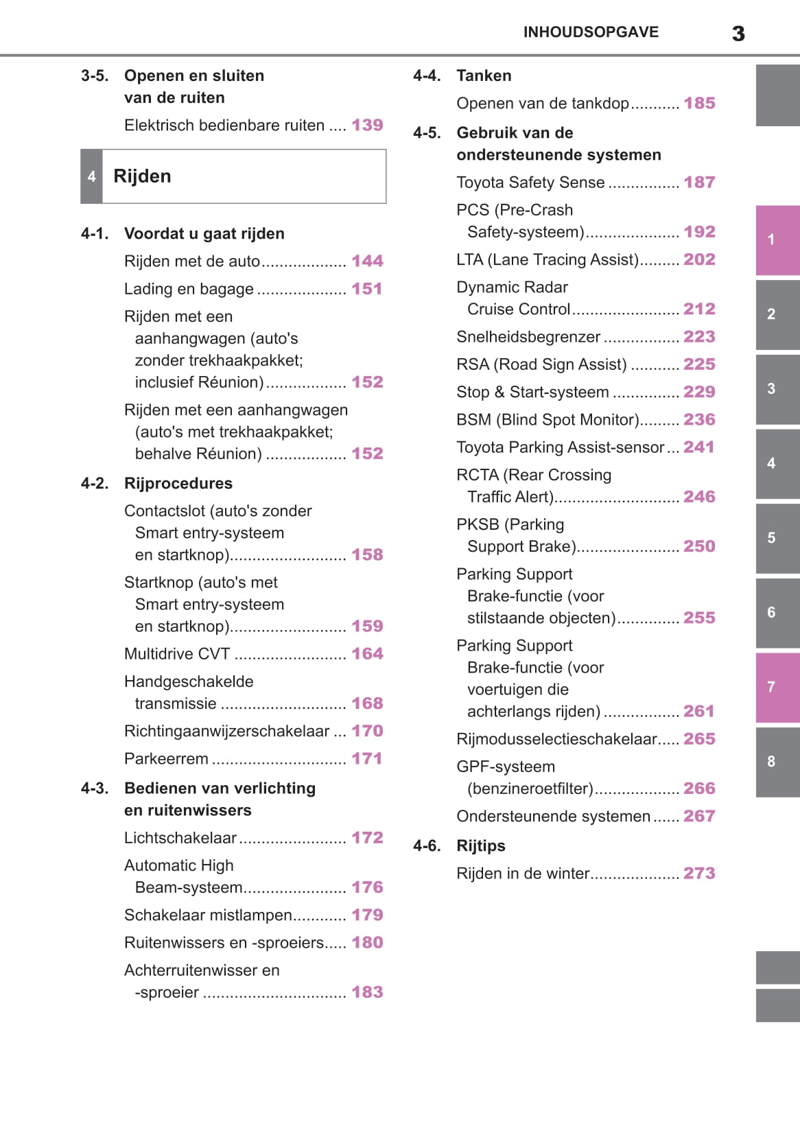 2020-2021 Toyota Yaris Owner's Manual | Dutch