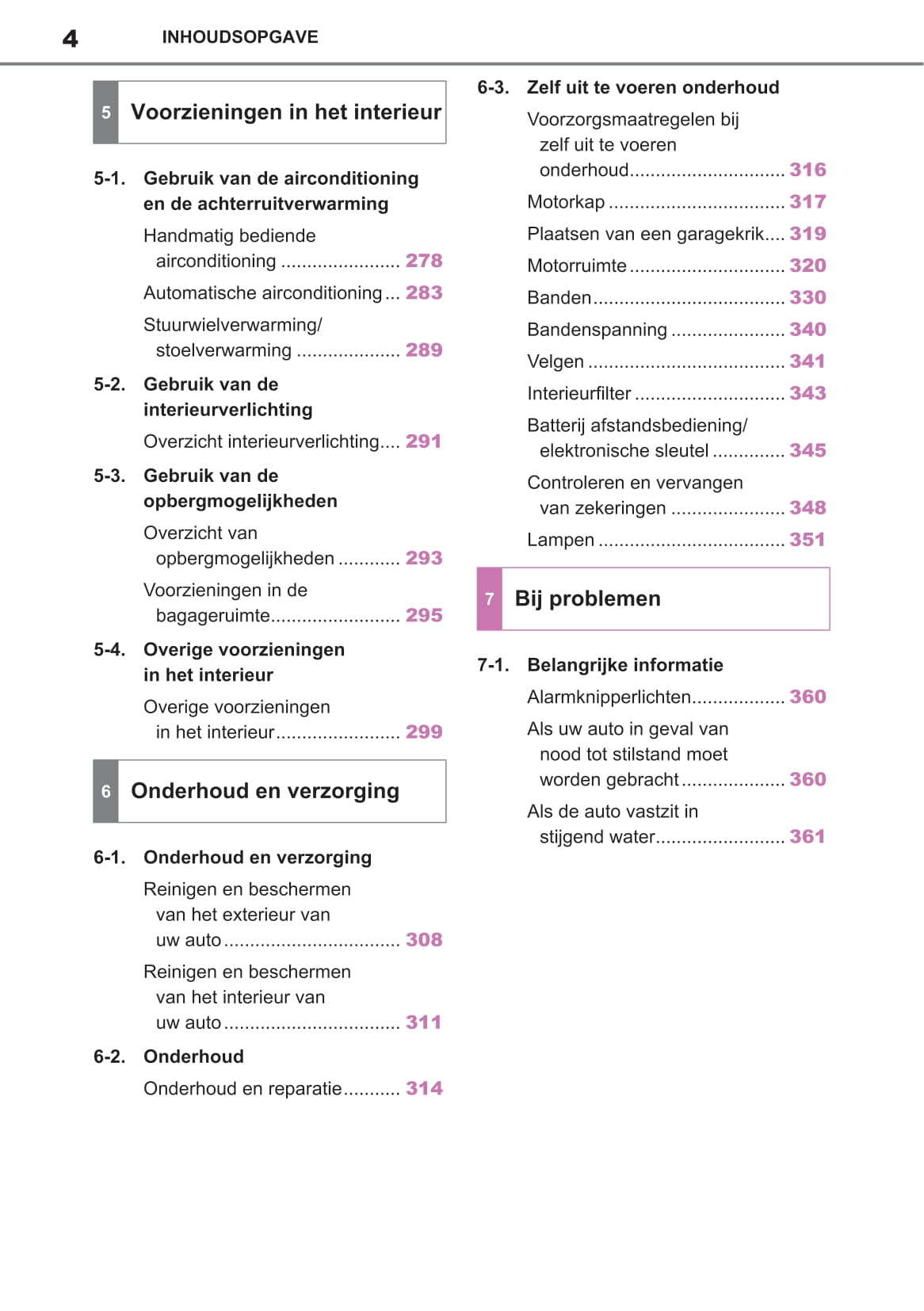 2020-2021 Toyota Yaris Owner's Manual | Dutch