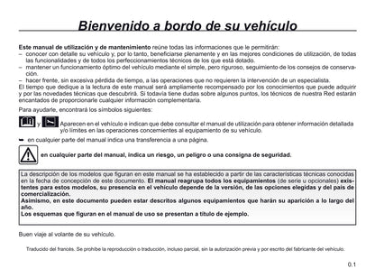 2020-2021 Renault Captur Owner's Manual | Spanish