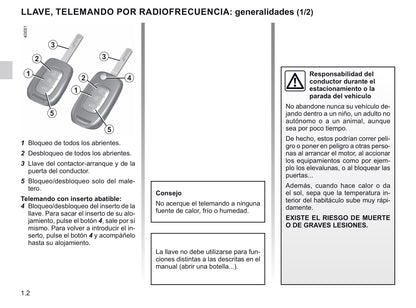 2020-2021 Renault Captur Owner's Manual | Spanish