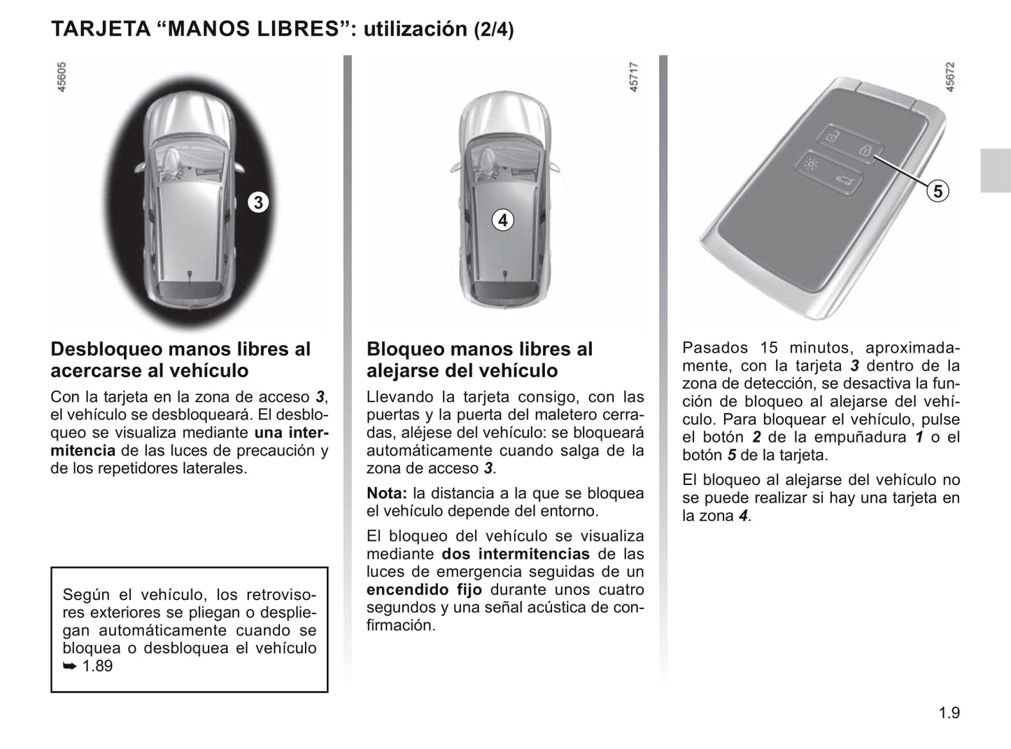 2020-2021 Renault Captur Owner's Manual | Spanish