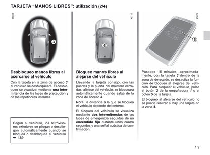 2020-2021 Renault Captur Owner's Manual | Spanish