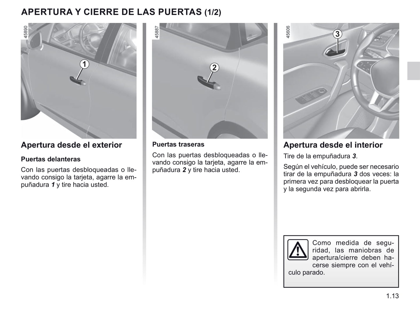 2020-2021 Renault Captur Owner's Manual | Spanish