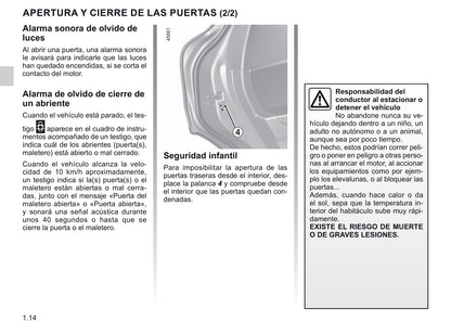 2020-2021 Renault Captur Owner's Manual | Spanish