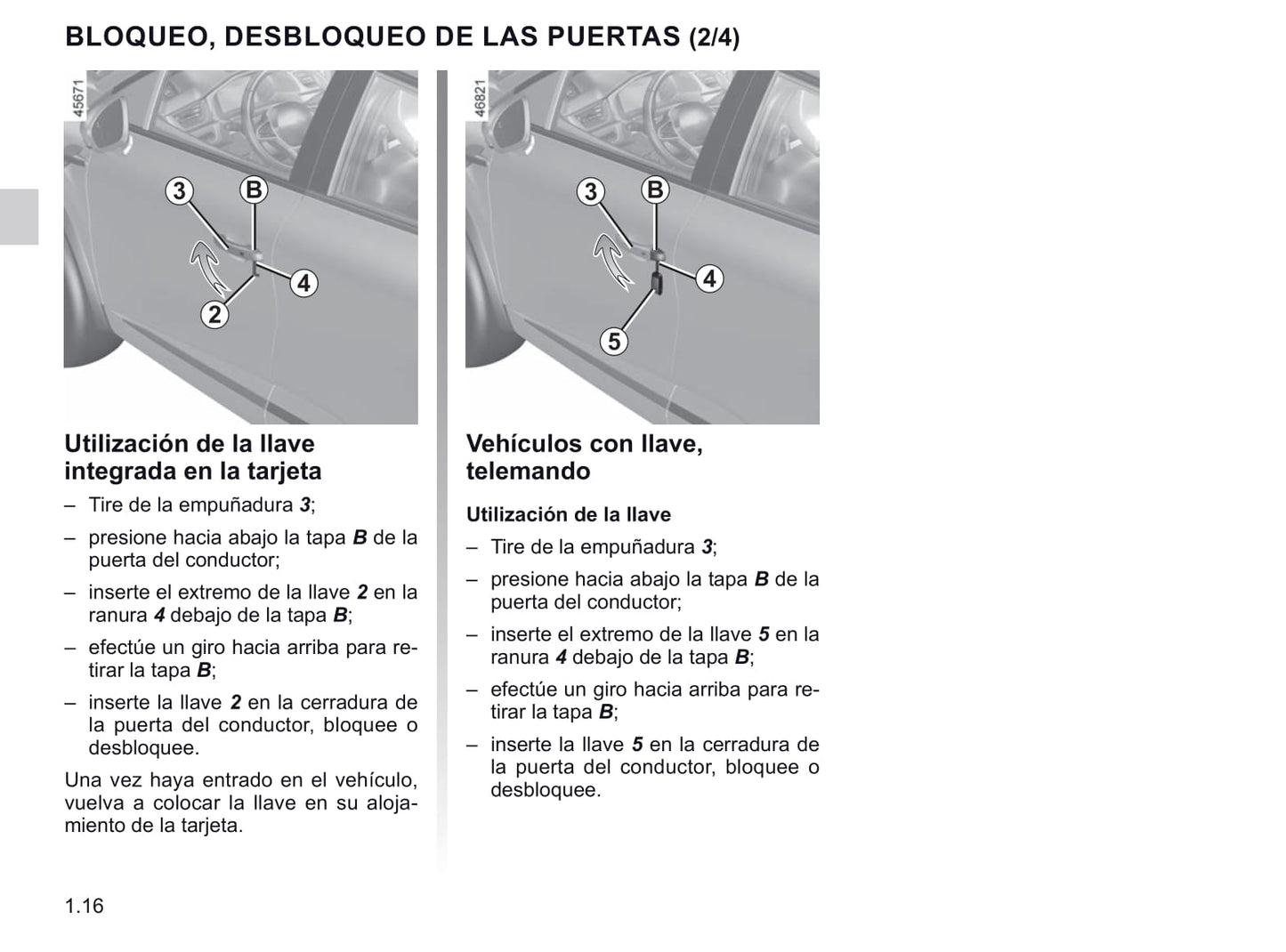 2020-2021 Renault Captur Owner's Manual | Spanish