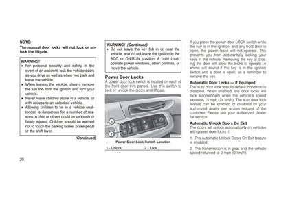 2008-2011 Jeep Cherokee Bedienungsanleitung | Englisch