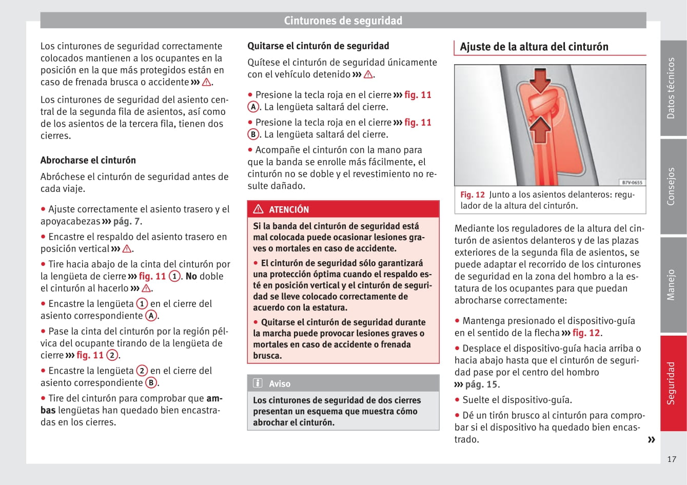 2014-2015 Seat Alhambra Owner's Manual | Spanish