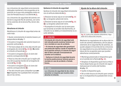 2014-2015 Seat Alhambra Owner's Manual | Spanish