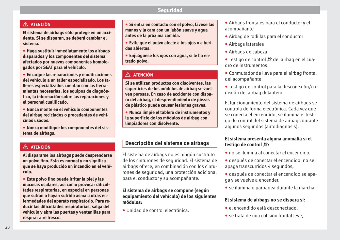 2014-2015 Seat Alhambra Owner's Manual | Spanish