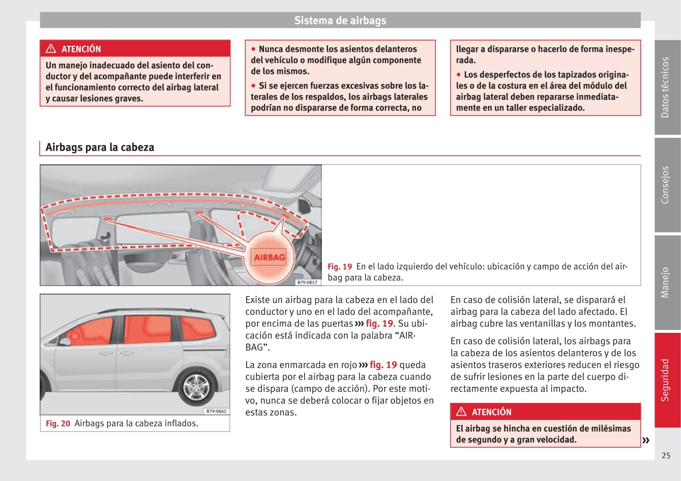 2014-2015 Seat Alhambra Owner's Manual | Spanish