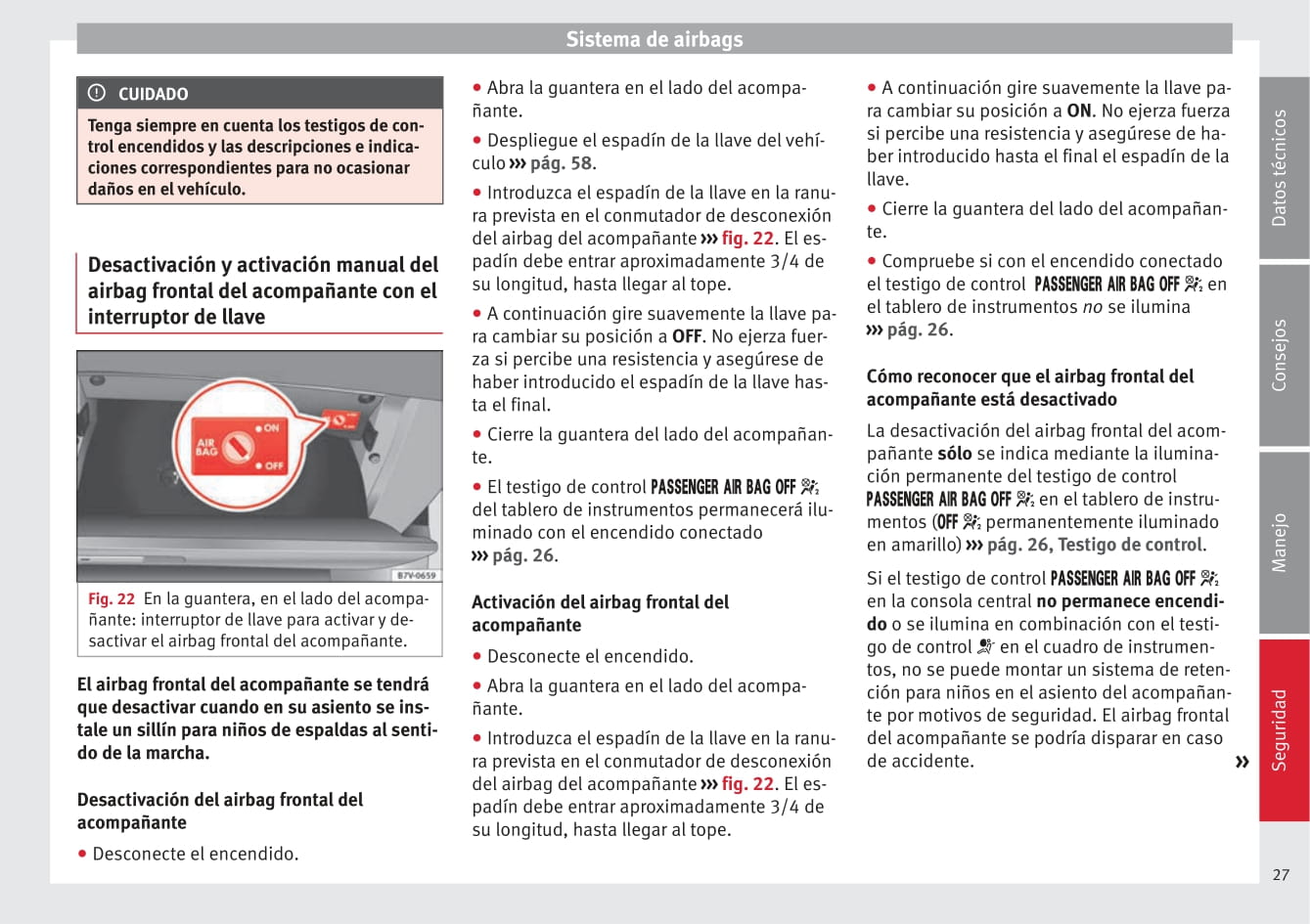 2014-2015 Seat Alhambra Owner's Manual | Spanish