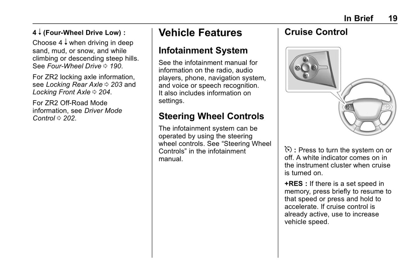 2019 Chevrolet Colorado Owner's Manual | English