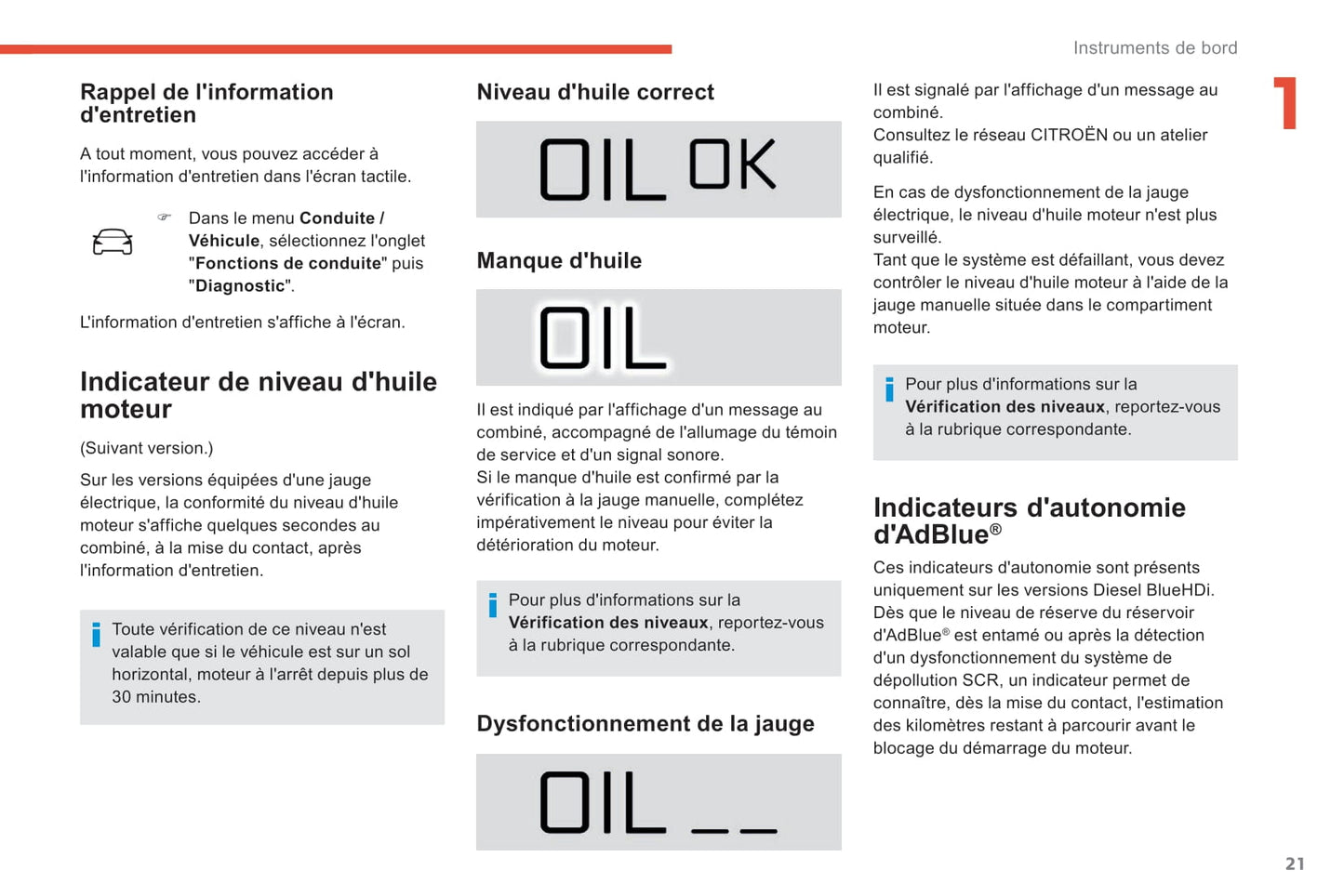 2018-2019 Citroën C4 Cactus Owner's Manual | French