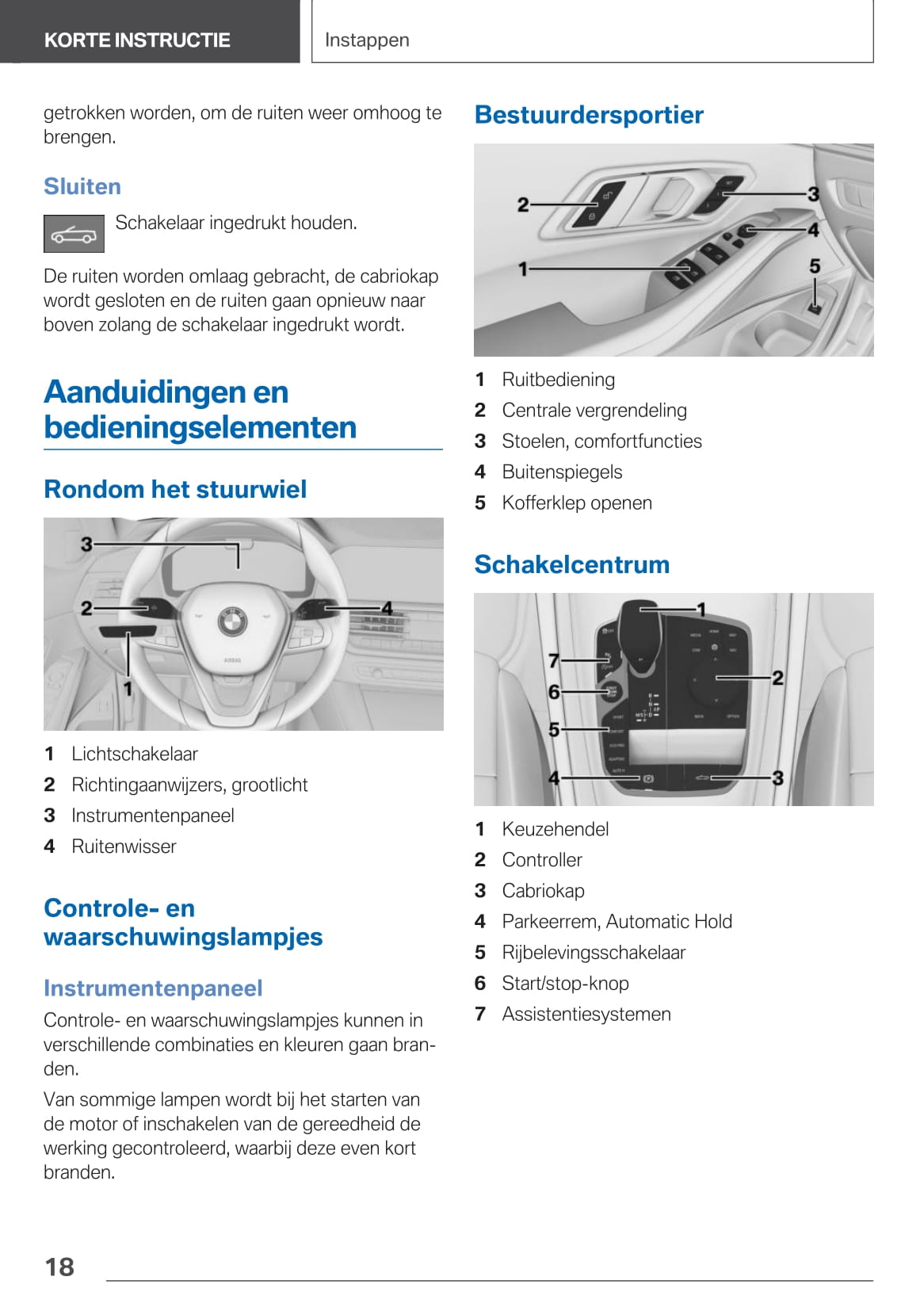 2020-2021 BMW Z4 Bedienungsanleitung | Niederländisch