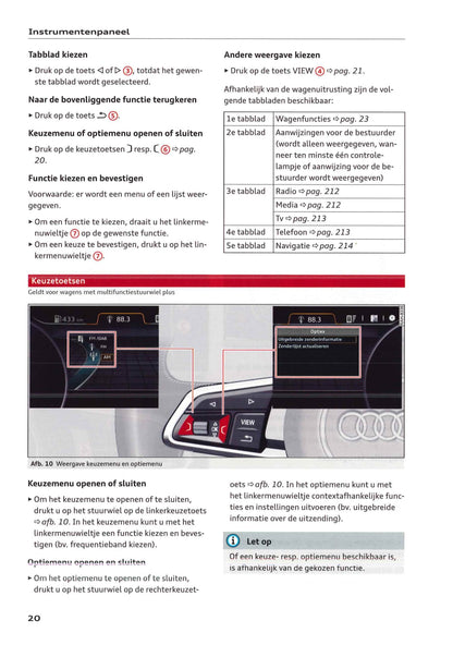 2018-2020 Audi Q5 Gebruikershandleiding | Nederlands