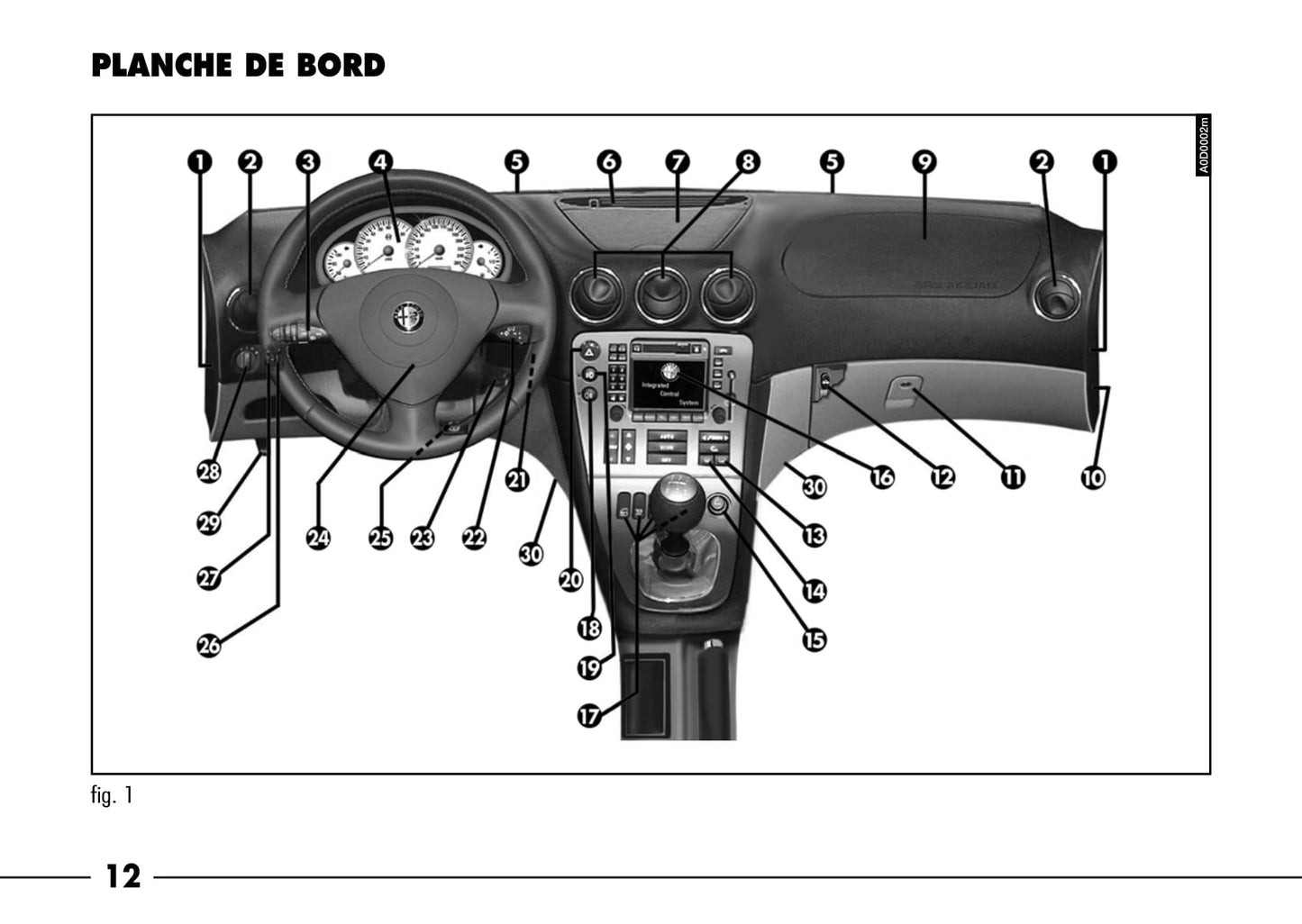 2003-2007 Alfa Romeo 166 Gebruikershandleiding | Frans