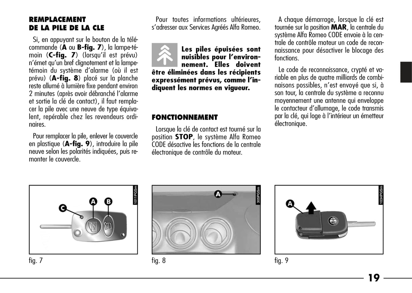 2003-2007 Alfa Romeo 166 Gebruikershandleiding | Frans