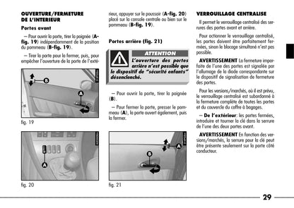 2003-2007 Alfa Romeo 166 Gebruikershandleiding | Frans