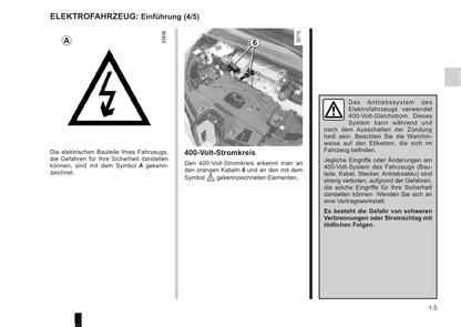 2016-2017 Renault Zoe Owner's Manual | German