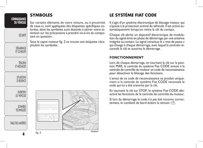 2010-2011 Fiat Punto Evo Gebruikershandleiding | Frans