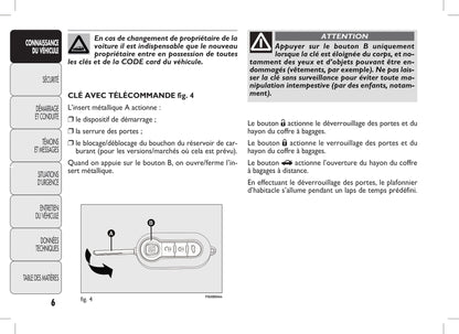 2010-2011 Fiat Punto Evo Gebruikershandleiding | Frans