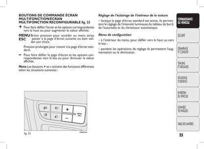 2010-2011 Fiat Punto Evo Gebruikershandleiding | Frans