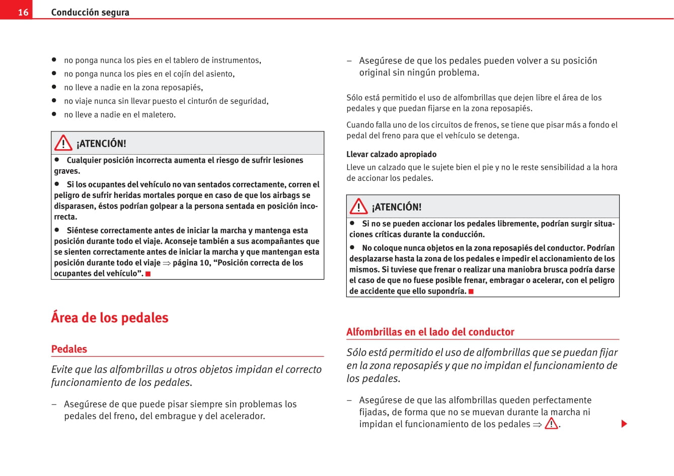 2009-2010 Seat Altea XL Owner's Manual | Spanish