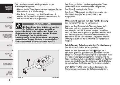 2016-2017 Fiat Qubo Bedienungsanleitung | Deutsch