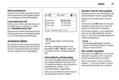 Opel Mokka Navi 600 / CD 400 infotainment Handleiding