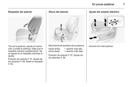 2015-2016 Opel Antara Gebruikershandleiding | Spaans