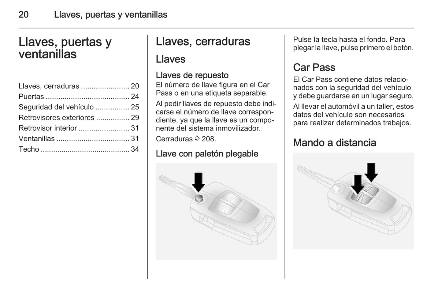 2015-2016 Opel Antara Gebruikershandleiding | Spaans