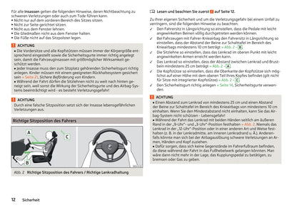 2016-2017 Skoda Octavia Owner's Manual | German