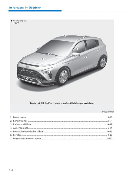 2021 Hyundai i20 Manuel du propriétaire | Allemand