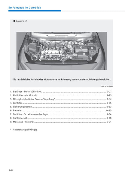 2021 Hyundai i20 Manuel du propriétaire | Allemand