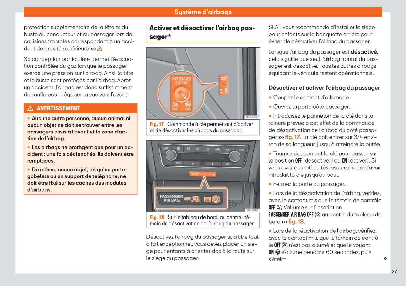 2019-2020 Seat Ibiza Owner's Manual | French