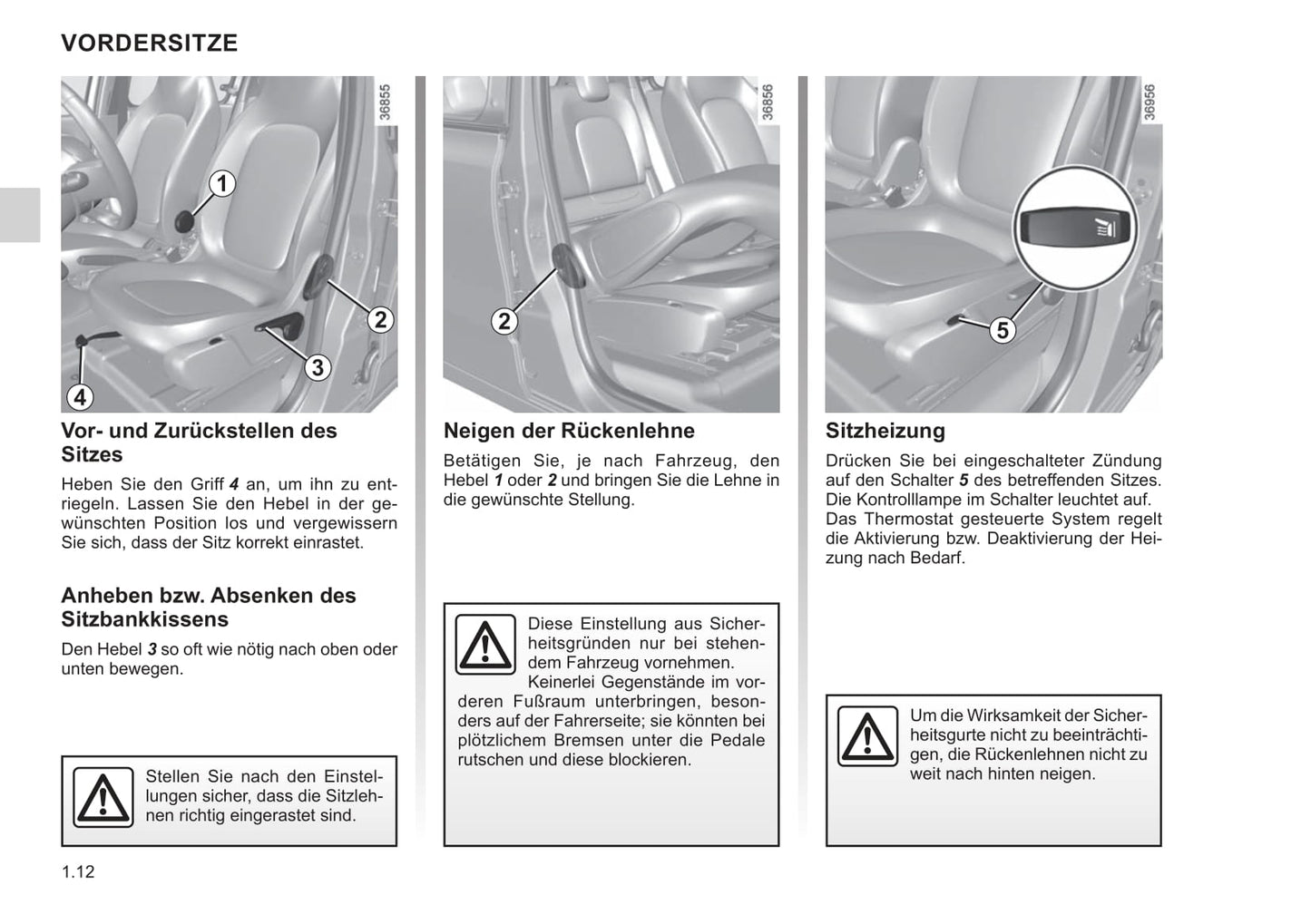 2021-2022 Renault Twingo Owner's Manual | German