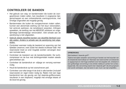 2015-2018 SsangYong Tivoli Owner's Manual | Dutch