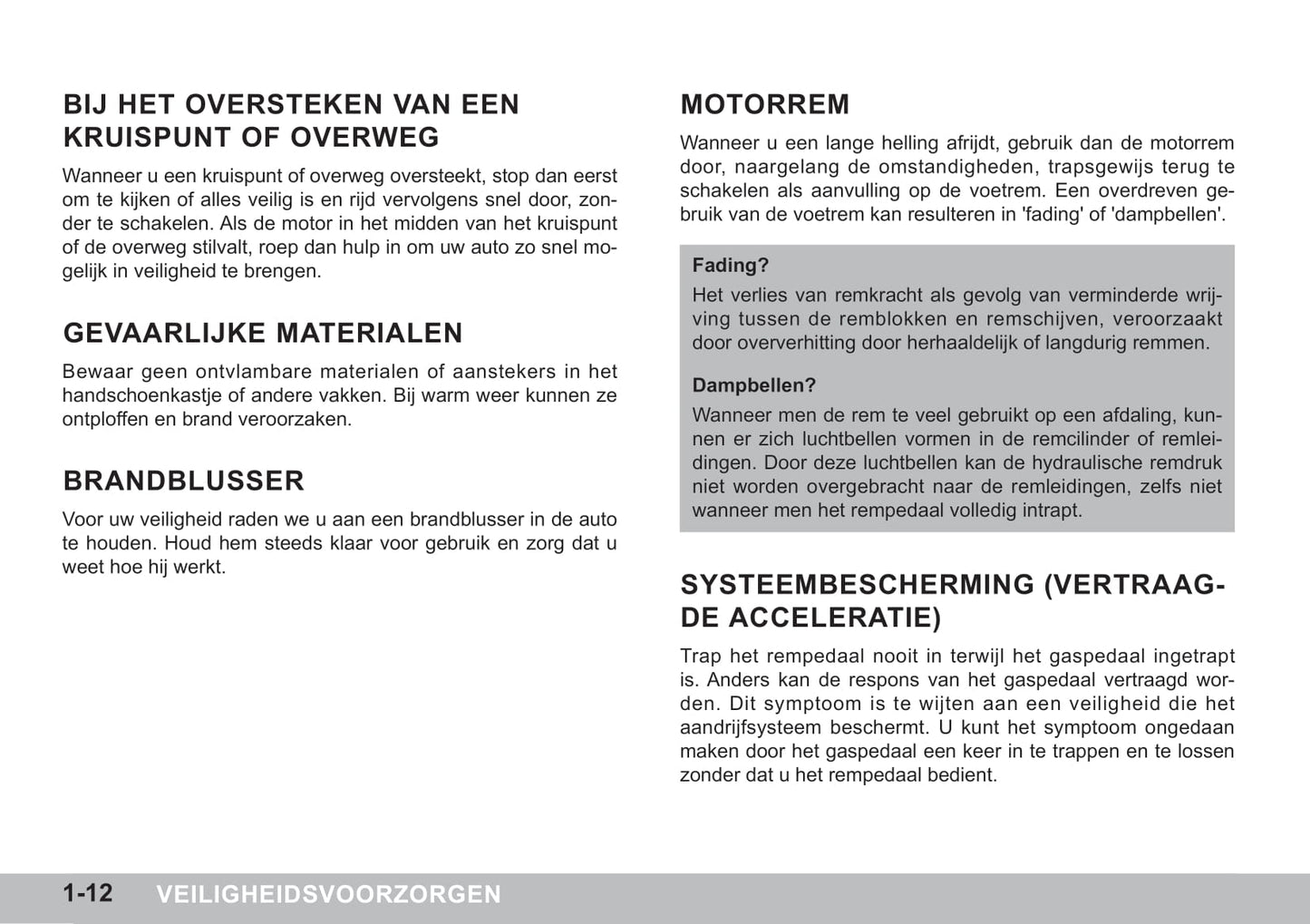 2015-2018 SsangYong Tivoli Owner's Manual | Dutch