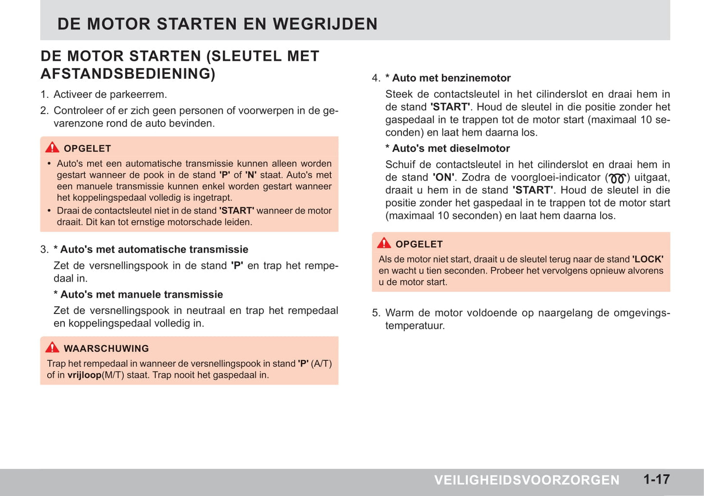 2015-2018 SsangYong Tivoli Owner's Manual | Dutch