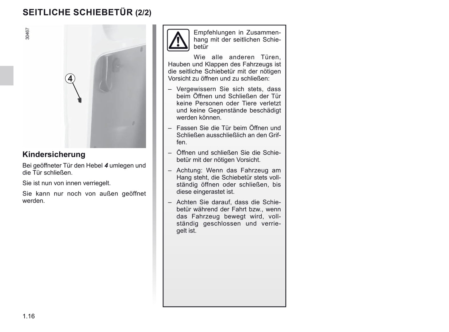 2019-2020 Renault Master Owner's Manual | German