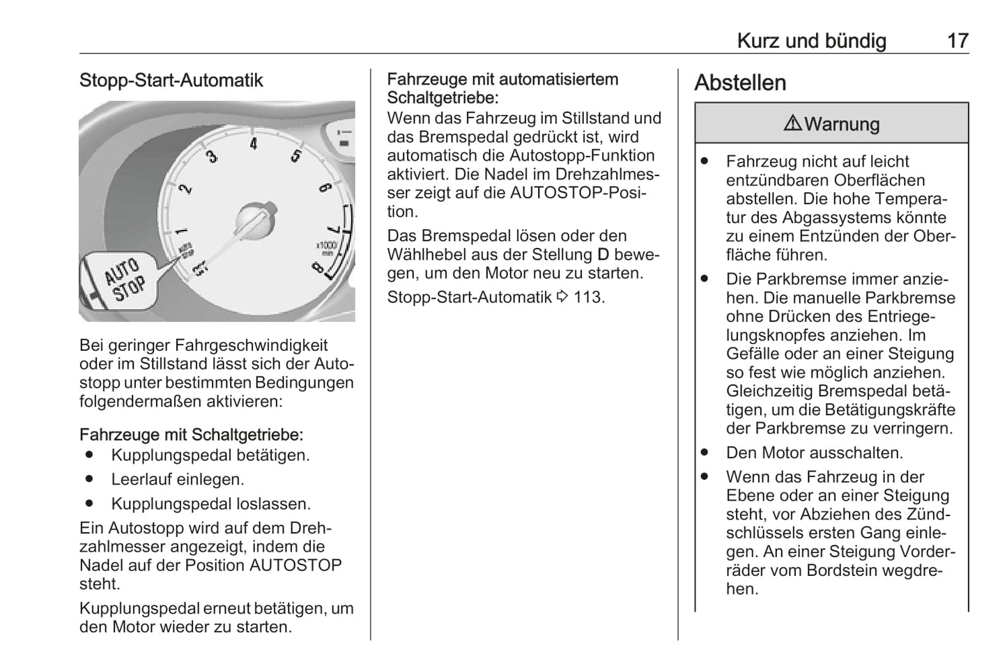 2018 Opel Karl Owner's Manual | German