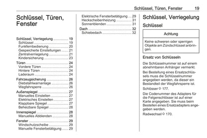 2018 Opel Karl Owner's Manual | German