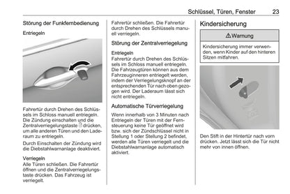 2018 Opel Karl Owner's Manual | German