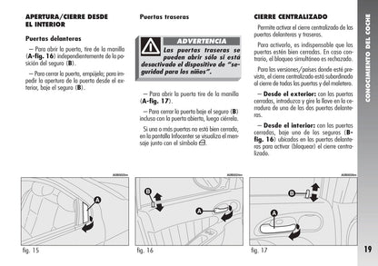 2005-2007 Alfa Romeo 156 Manuel du propriétaire | Espagnol