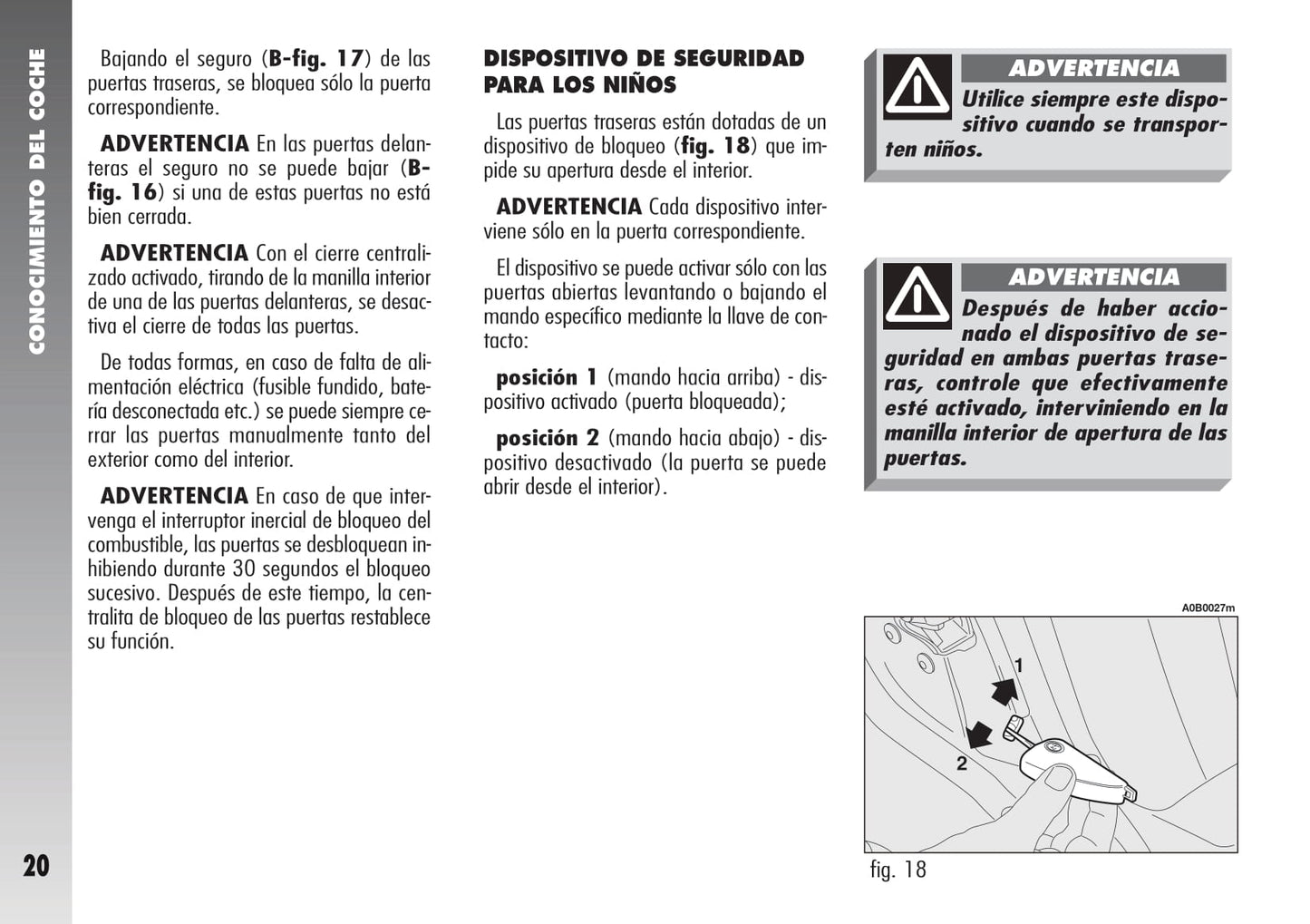 2005-2007 Alfa Romeo 156 Manuel du propriétaire | Espagnol